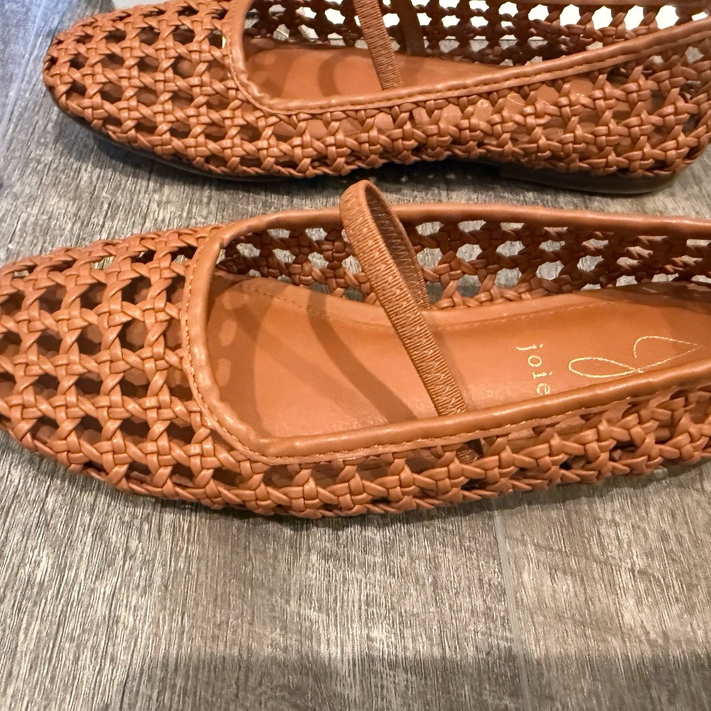 Joie Tan Woven Loafers - Picture 5 of 6